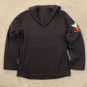 Vintage WWII Navy Naval Clothing Factory Smock Shirt Uniform Sailor Wool 1940s